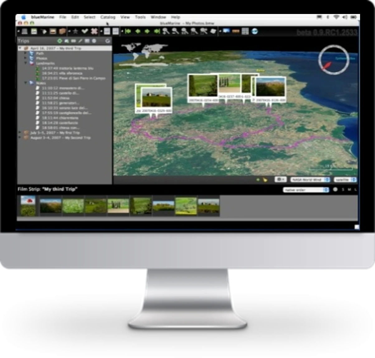 Map Viewer 화면 1